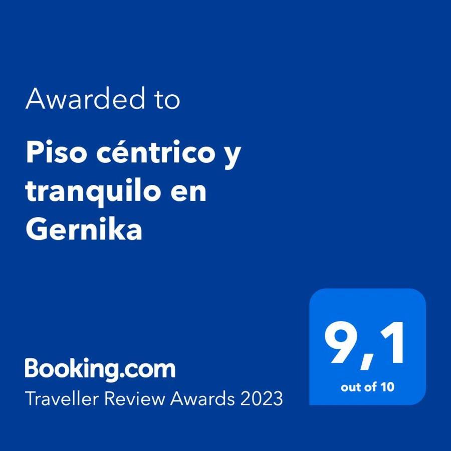 Appartamento Piso céntrico y tranquilo en Gernika Esterno foto